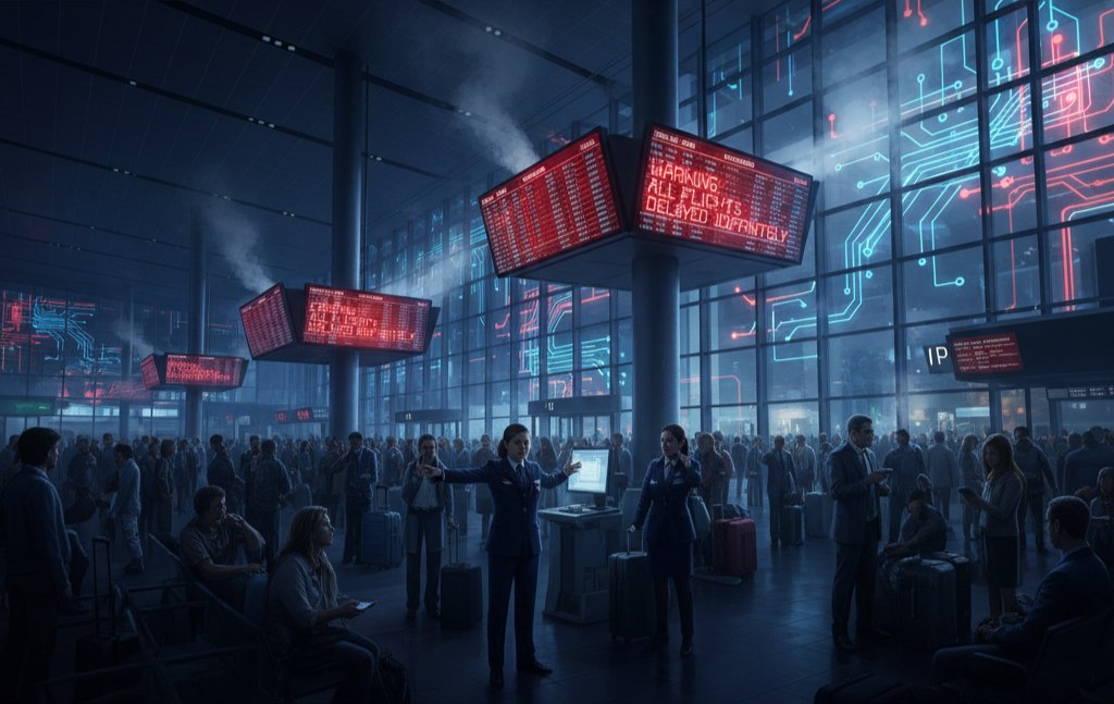 حمله سایبری به فرودگاه‌های اروپا