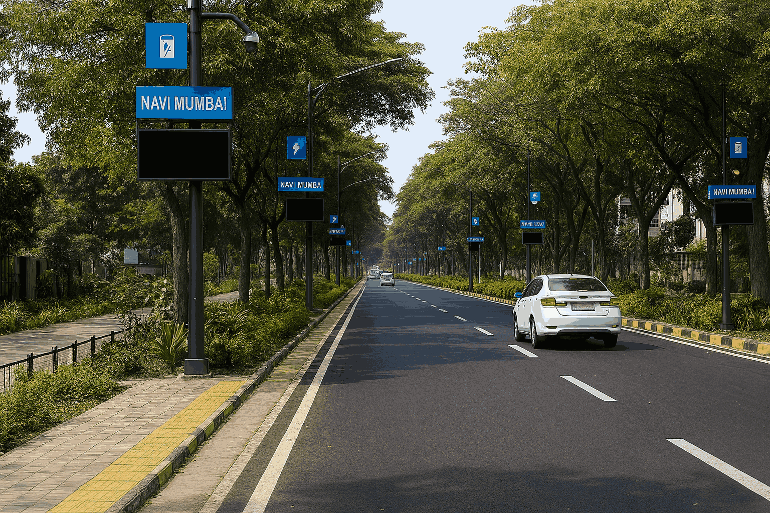 نویدا هند سومین خیابان مدل هوشمند را با بودجه ۴٫۵ کرور روپیه می‌سازد