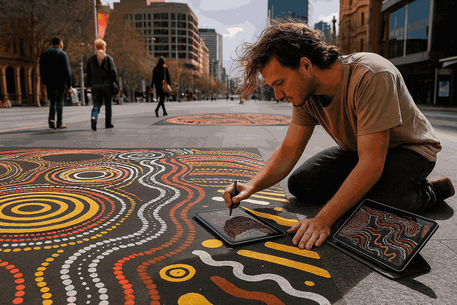 احیای فرهنگ بومی با هنر دیجیتال در استرالیا