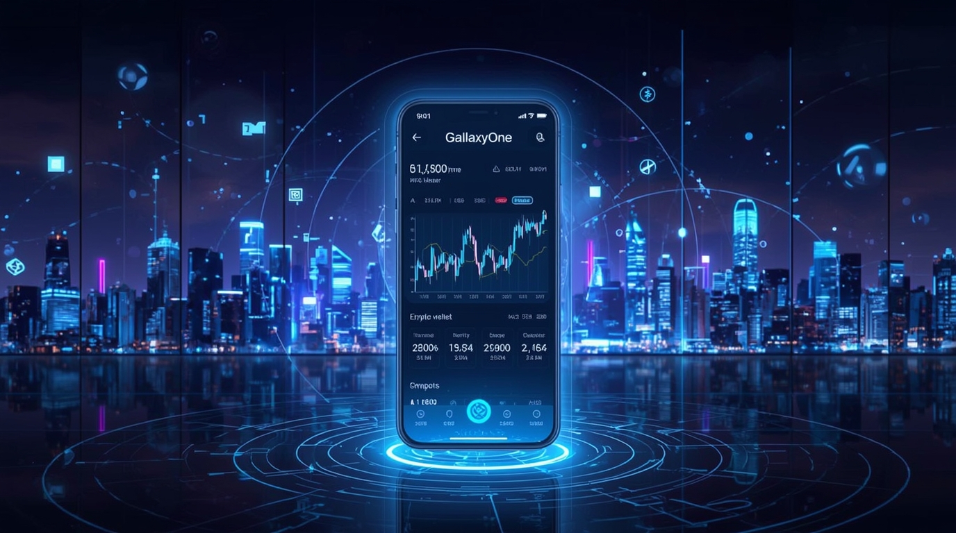 GalaxyOne، اپلیکیشن جدید Galaxy Digital برای تلفیق رمزارز و بانکداری دیجیتال