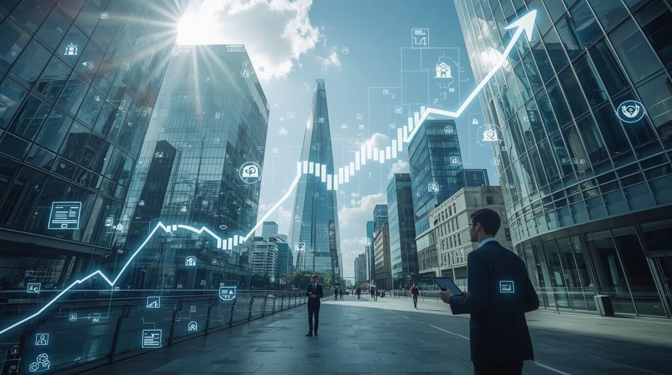 رشد بازار کار مالی لندن در ۲۰۲۵ | جهش فین‌تک و افزایش تقاضای مهارت‌های فناوری