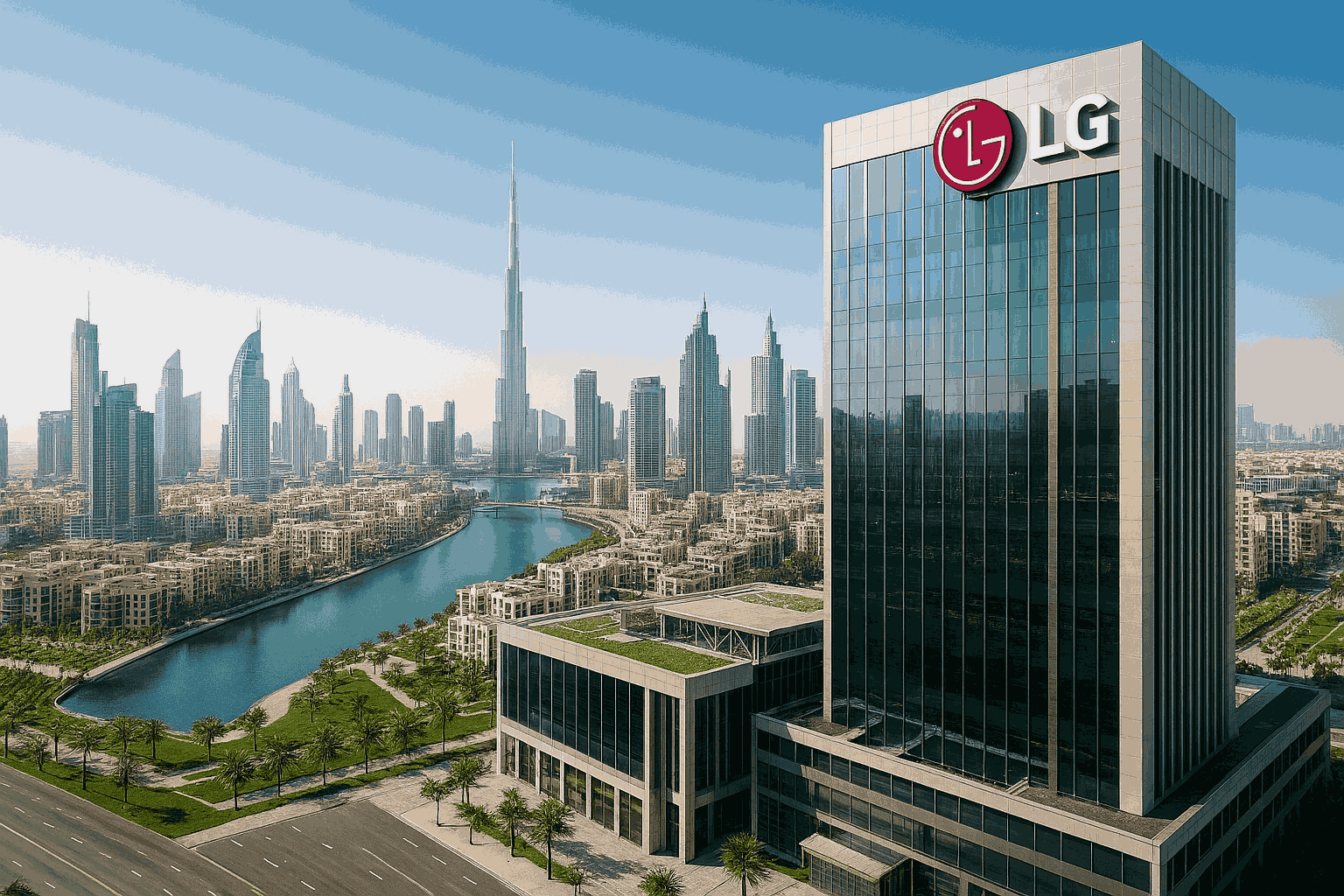 اتحاد استراتژیک LG و دبی برای ساخت شهر هوشمند ۳۵ هزار نفری بر پایه هوش مصنوعی