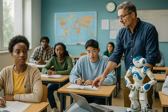 گزارش ۲۰۲۵ UNESCO: چگونه هوش مصنوعی عدالت آموزشی را ممکن می‌کند؟