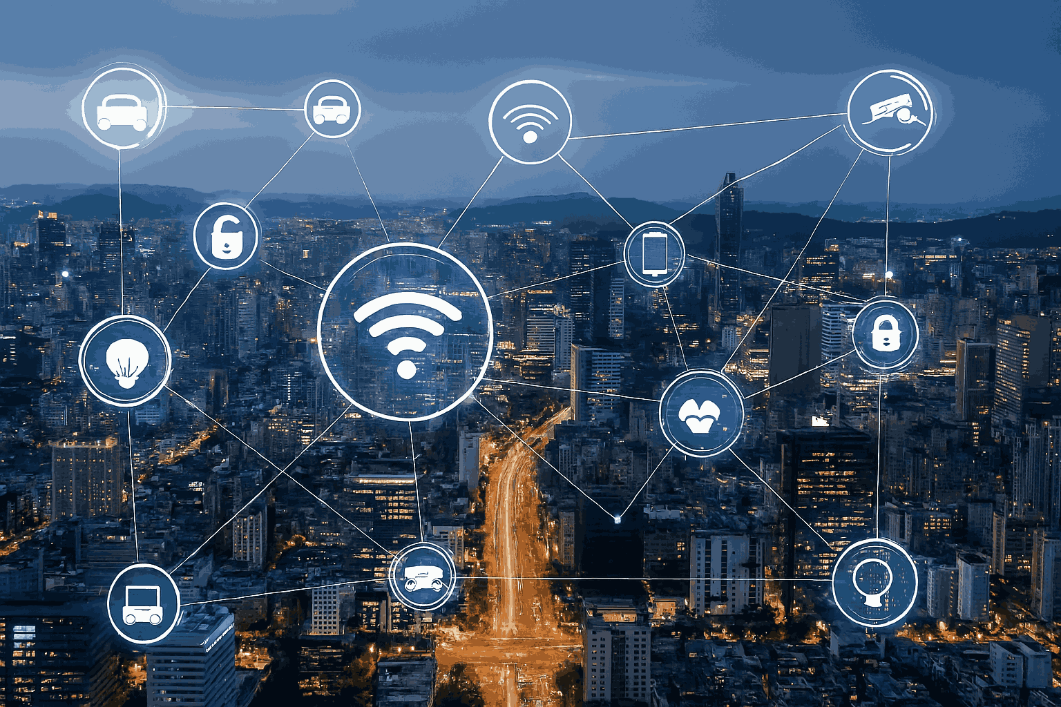 اتصال سراسری تا ۲۰۳۰: رشد انفجاری IoT در شهرهای هوشمند اتصال سراسری تا ۲۰۳۰: رشد انفجاری IoT در شهرهای هوشمند