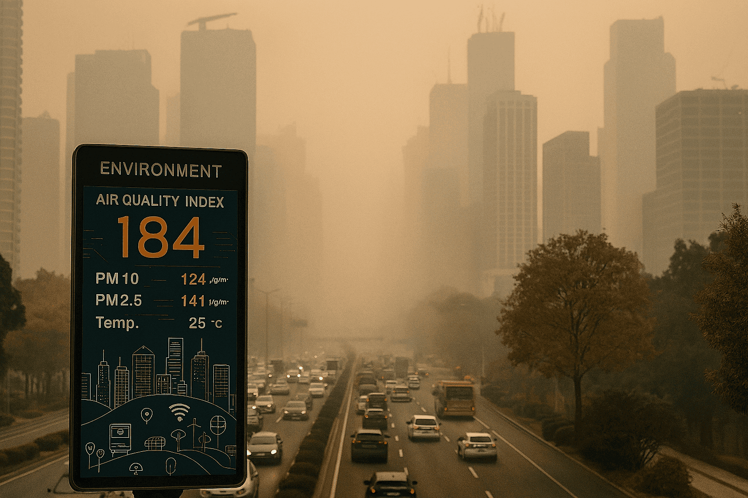 شهرهای هوشمند؛ خط مقدم نبرد با آلودگی هوا