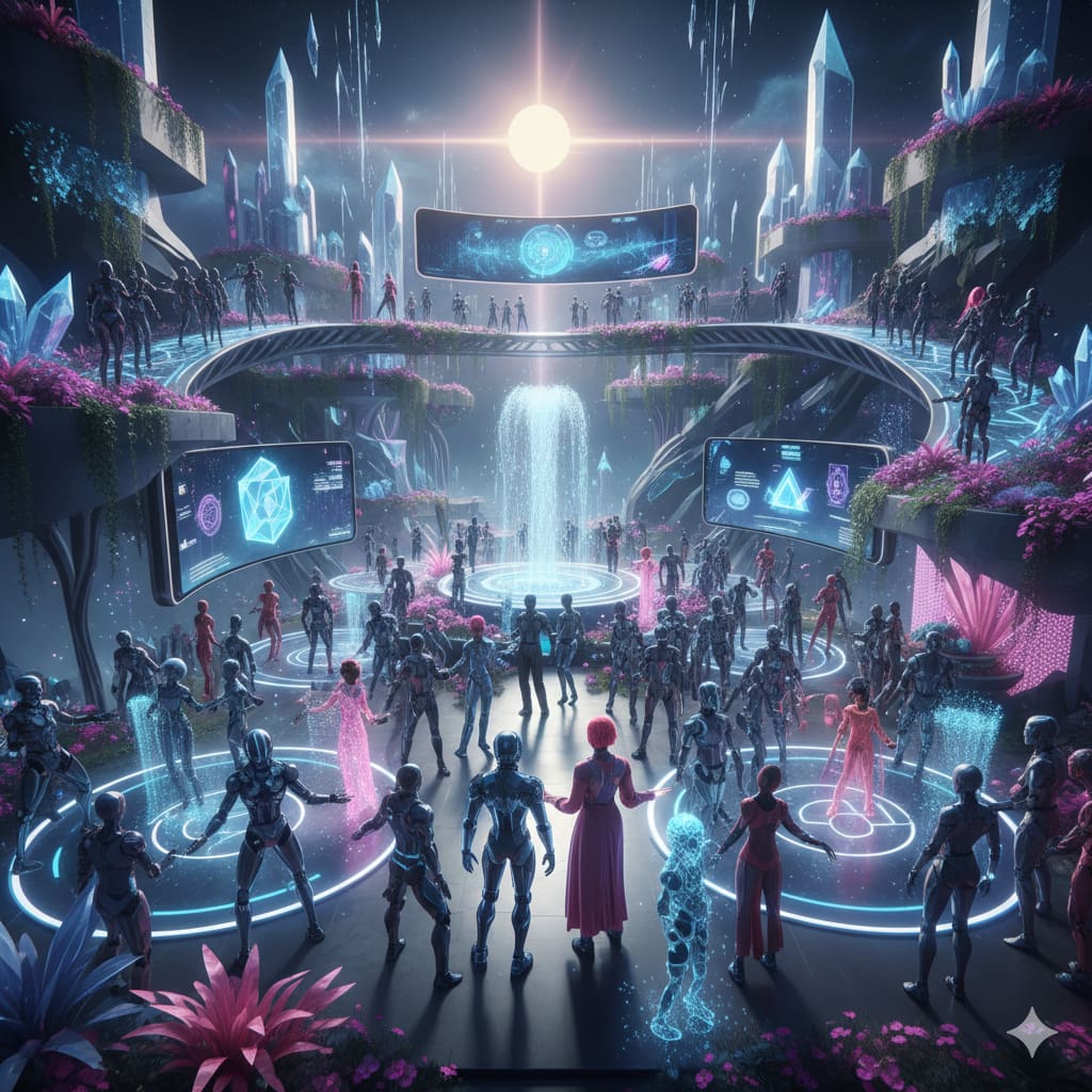 جمعی مجازی در دنیای متاورس