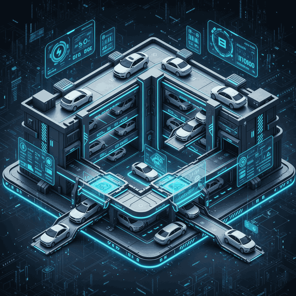 رونمایی از نخستین پارکینگ هوشمند پازلی با فناوری کاملاً بومی