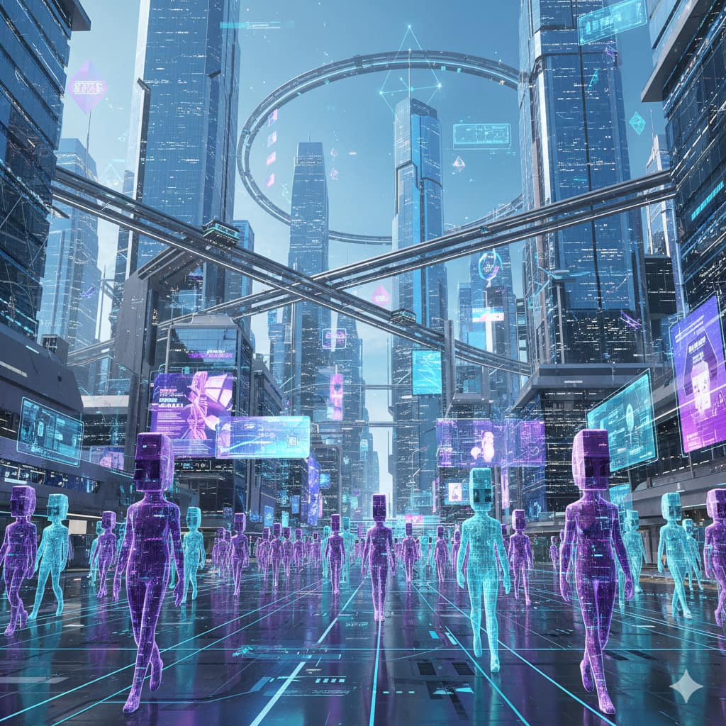 شهر مجازی پیشرفته در متاورس