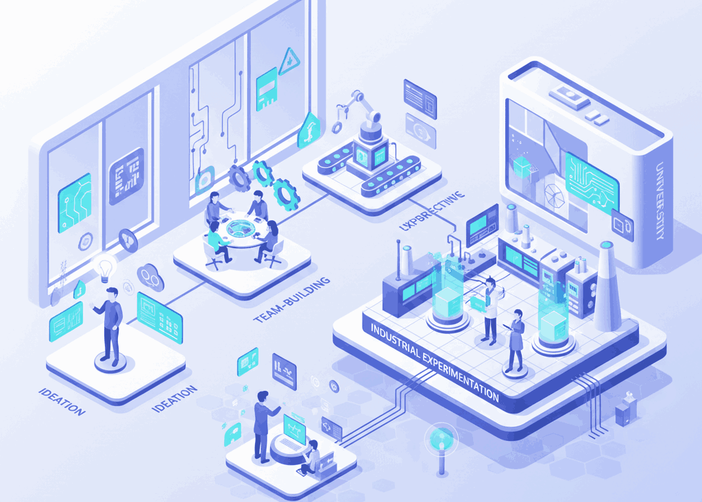 ورود دانشجویان بدون ایده به مسیر استارتاپی با مدل نوین مراکز رشد