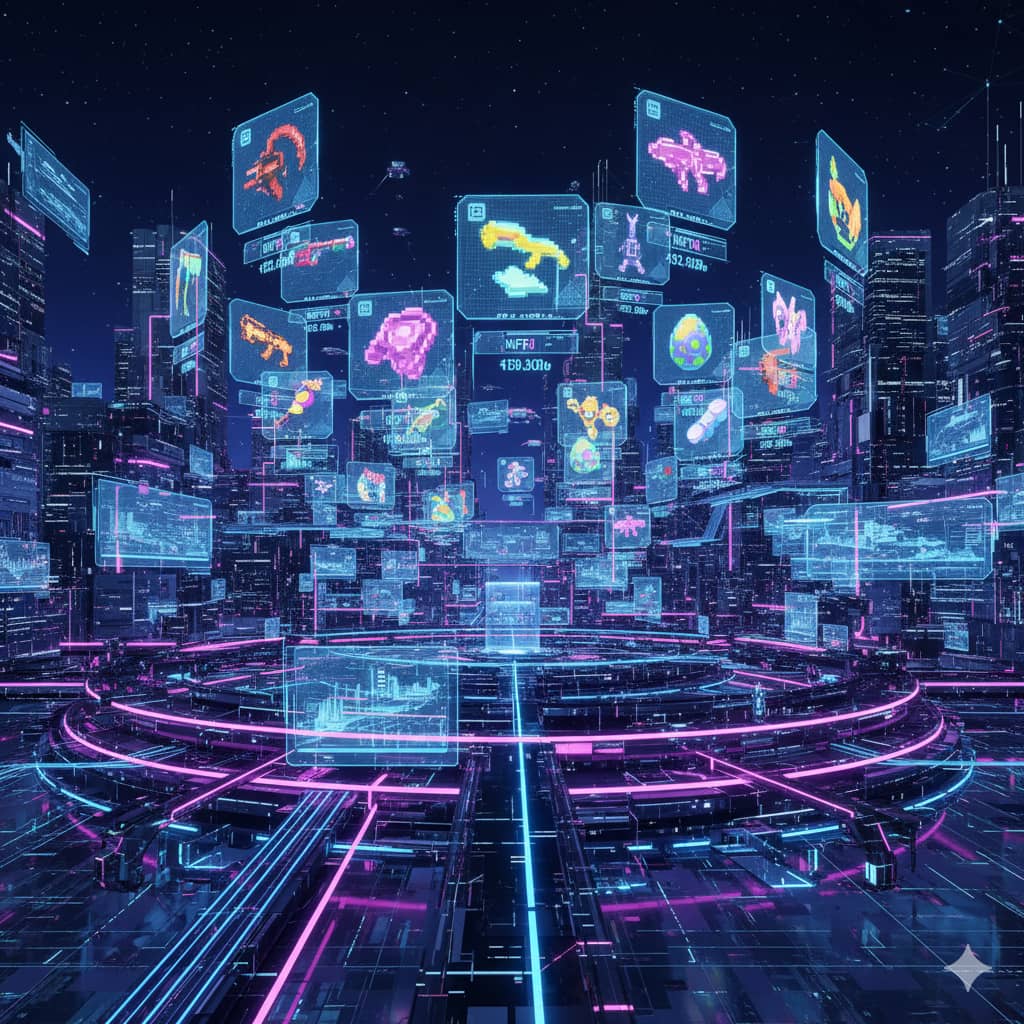 محیط بازی آینده‌نگر با NFTها