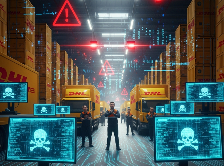 حمله باج‌افزاری گسترده به شبکه DHL در اروپا