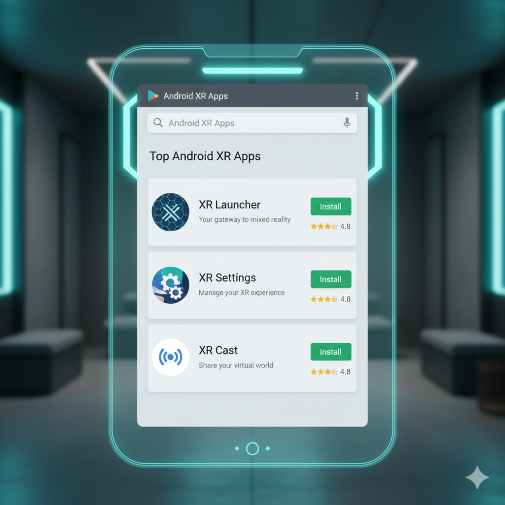 اپلیکیشن‌های Galaxy XR