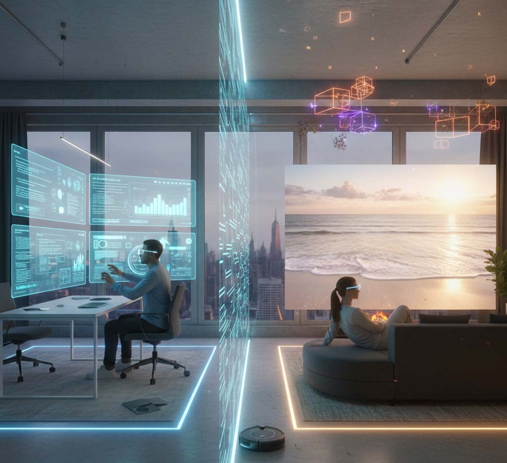 محیط خانه ترکیبی