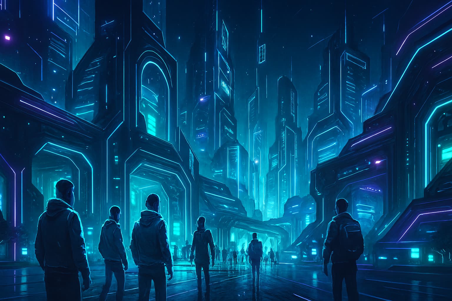 یک شهر آینده‌گرای مجازی