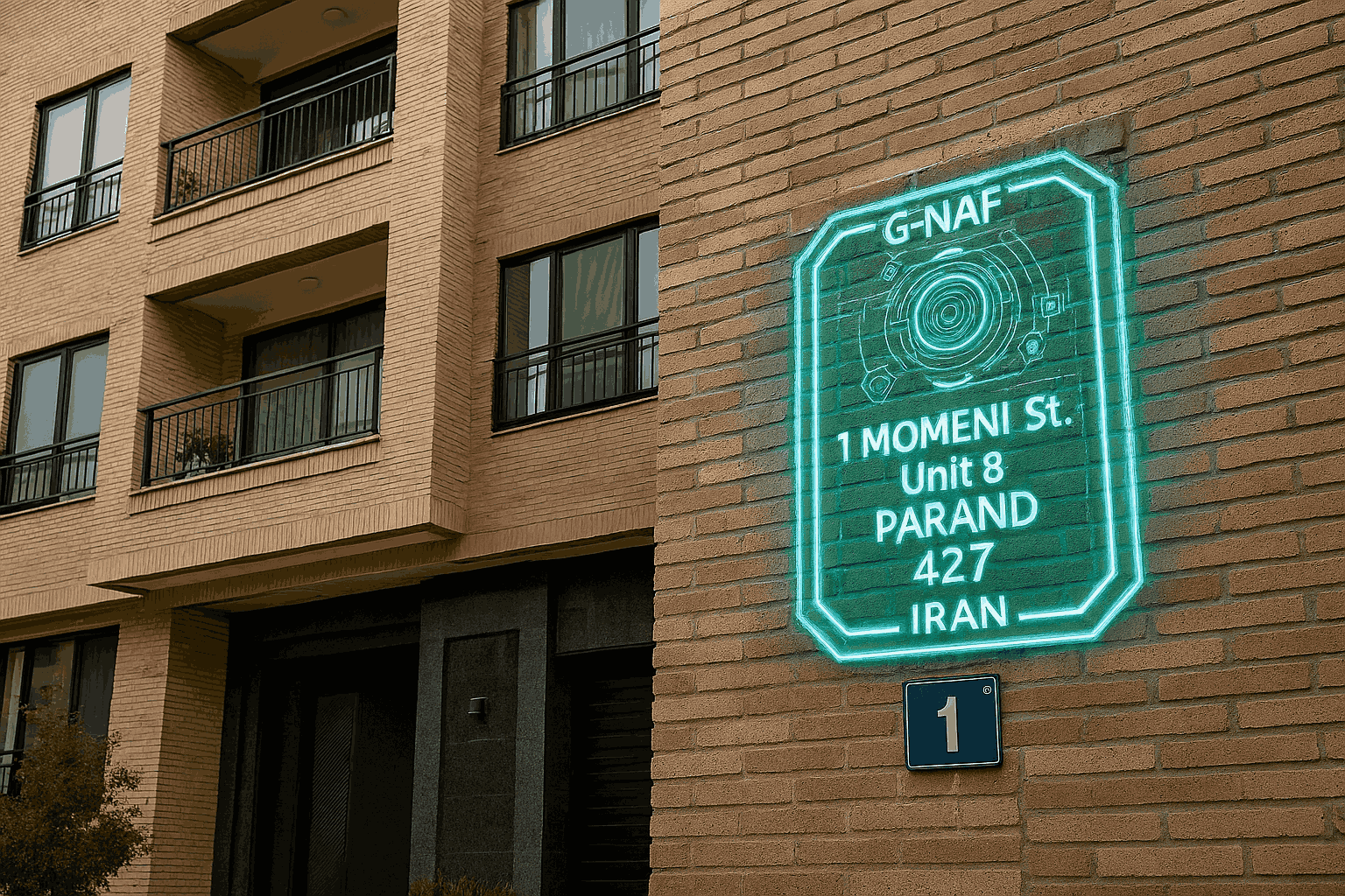 پرند با رونمایی از نخستین پلاک هوشمند G-NAF، یک قدم به شهر هوشمند نزدیک‌تر شد