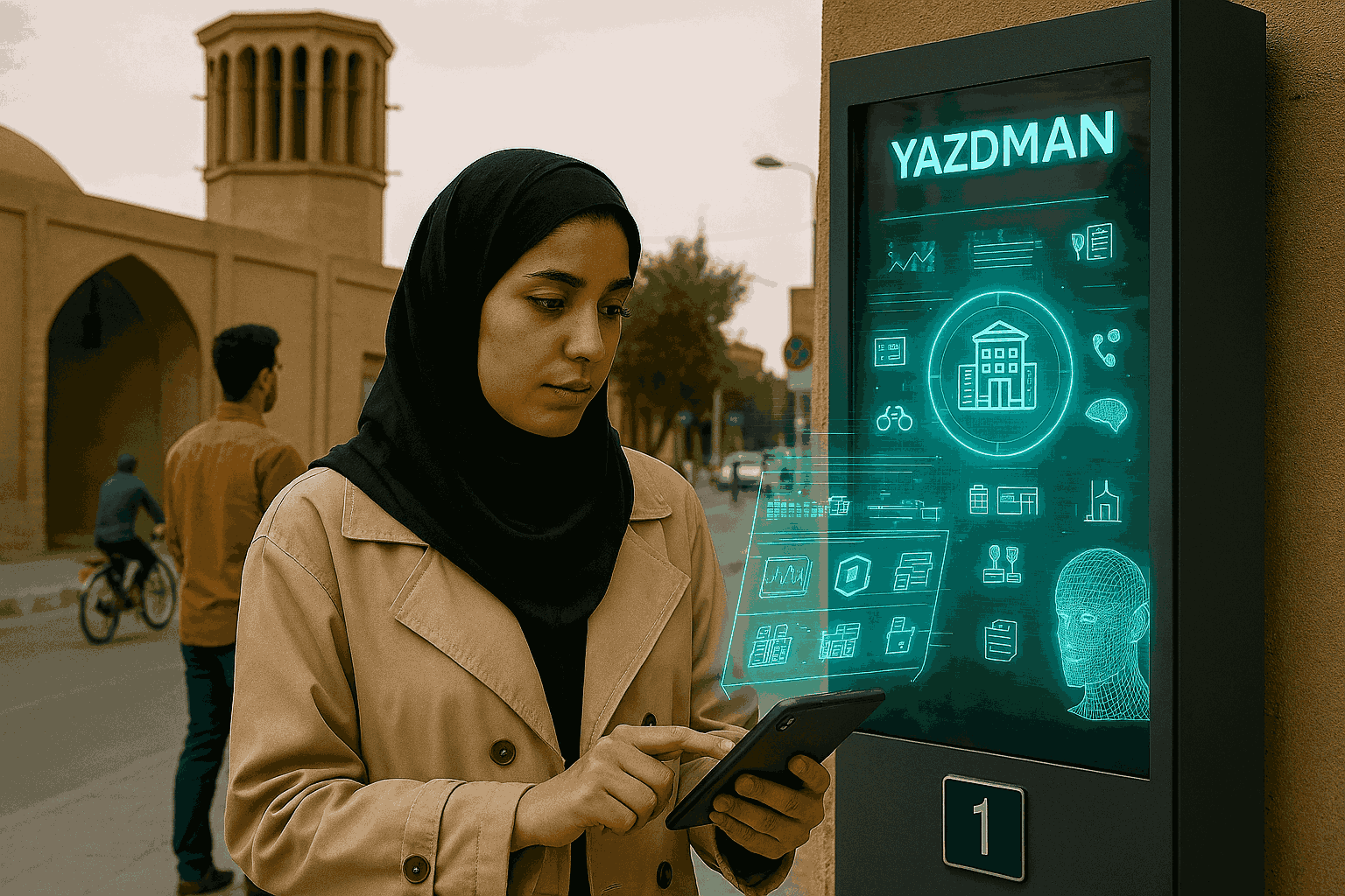 یزد با راه‌اندازی سامانه «یزدمن» به شهر الکترونیک نزدیک‌تر می‌شود