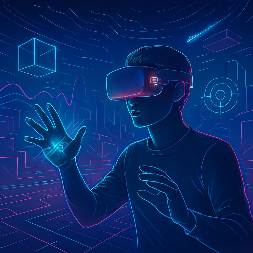 بازیکنی در دنیای متاورس