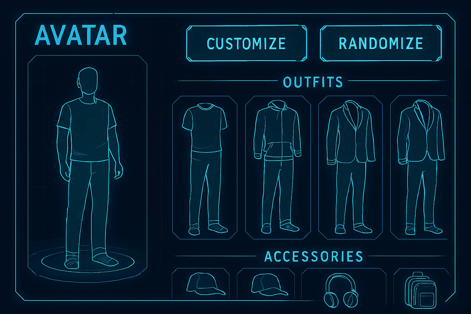 محیط شخصی‌سازی آواتار