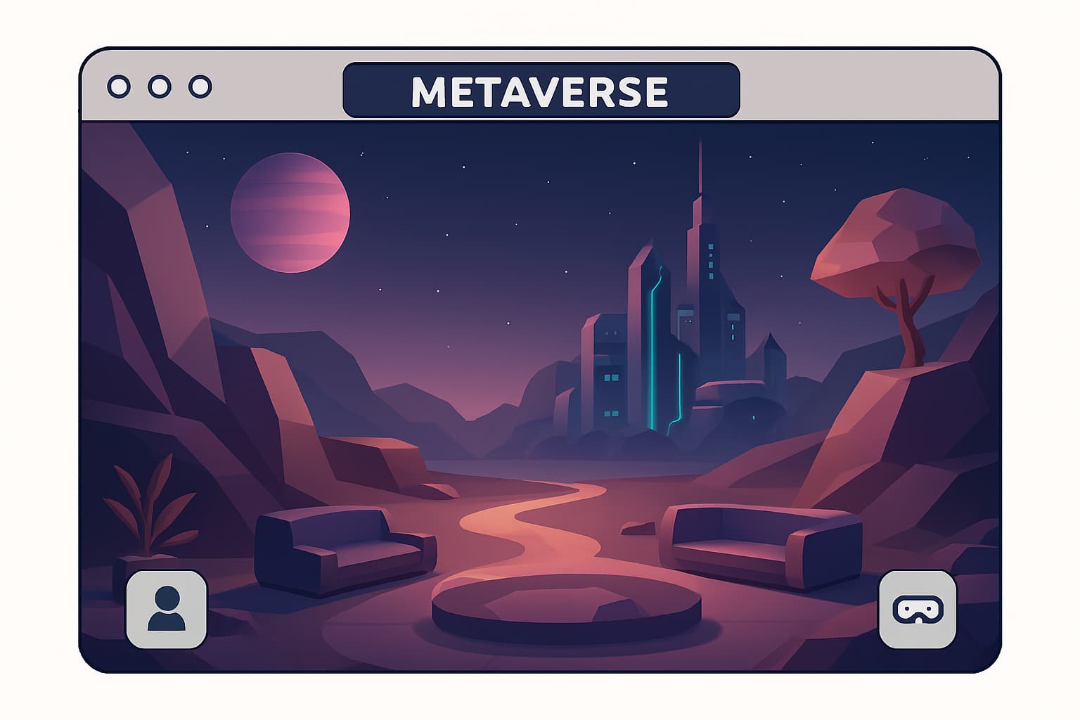 متاورس وب‌پایه بدون هدست