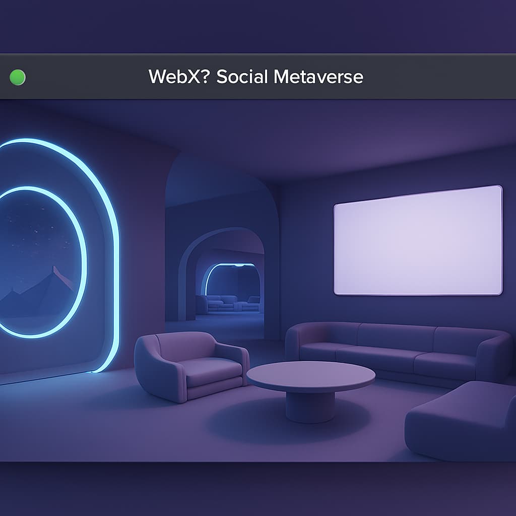 تجربه اجتماعی WebXR در متاورس