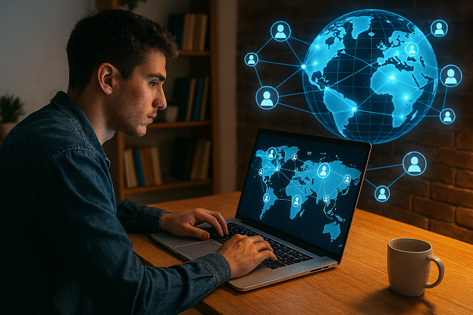 جغرافیای مجازی؛ فرهنگ و تعاملات انسانی در مرزهای نامرئی اینترنت