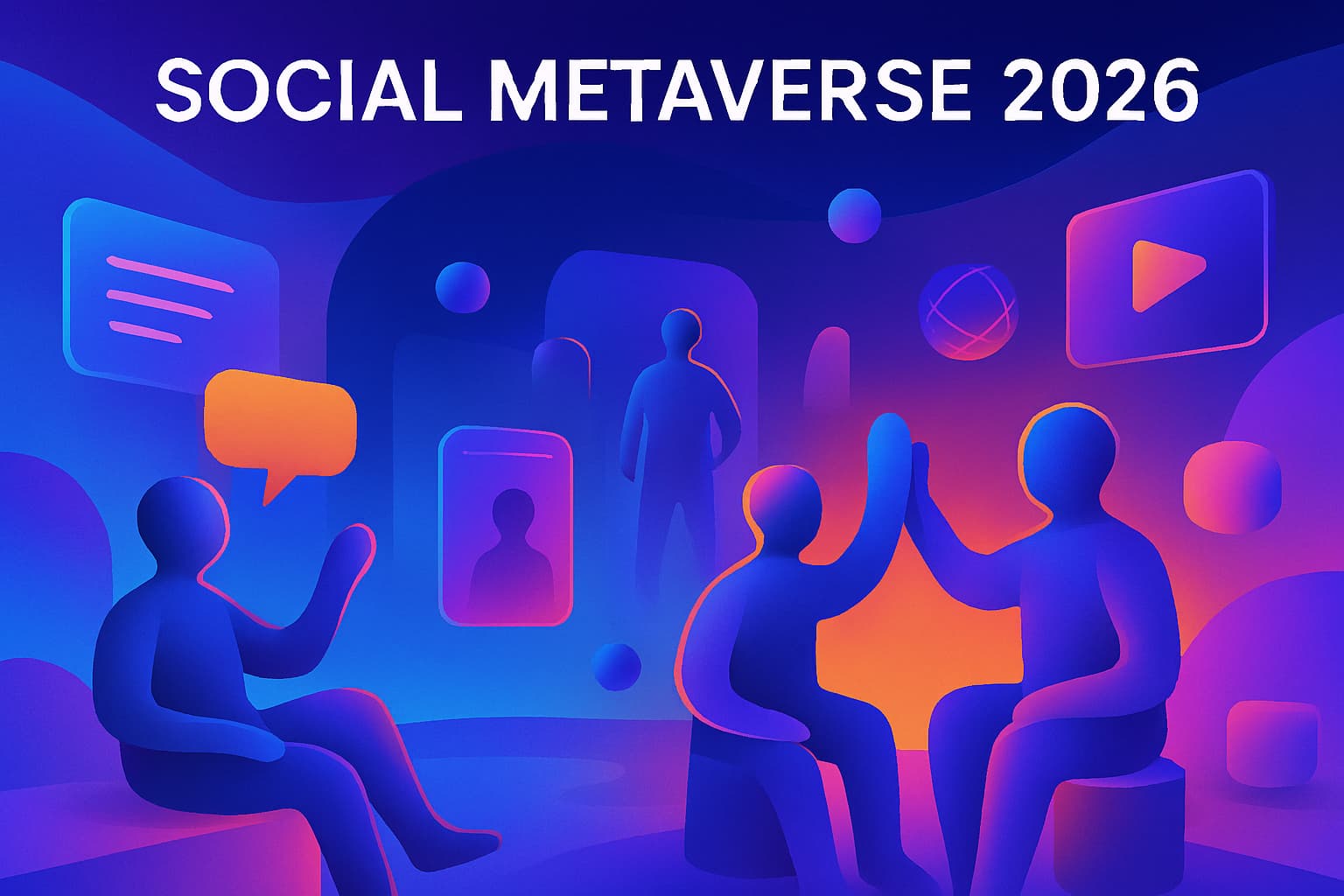 تجربه جمعی کاربران در متاورس اجتماعی ۲۰۲۶