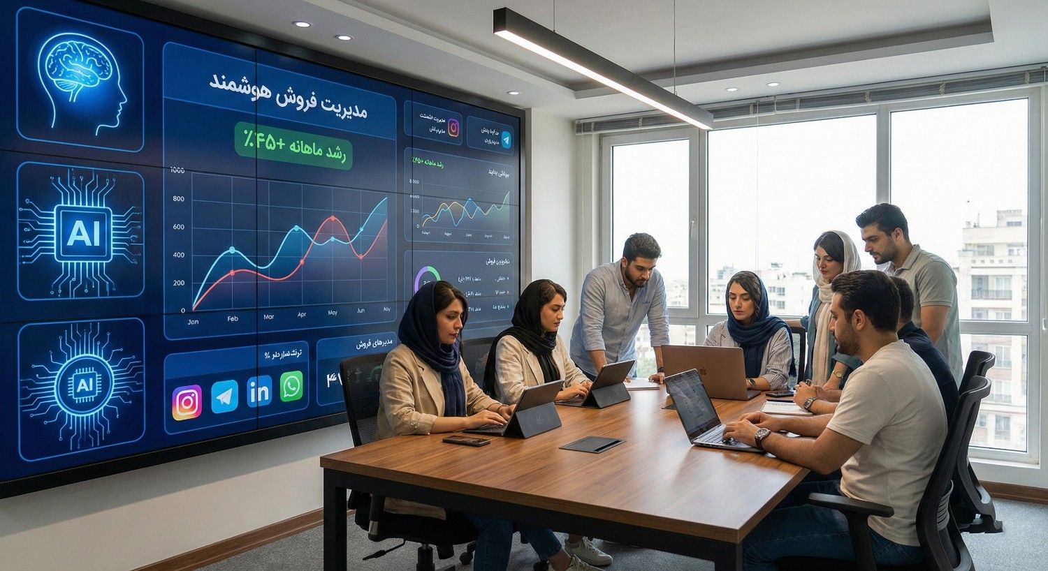 افزایش فروش کسب‌وکارهای آنلاین با سامانه‌های هوشمند ایرانی