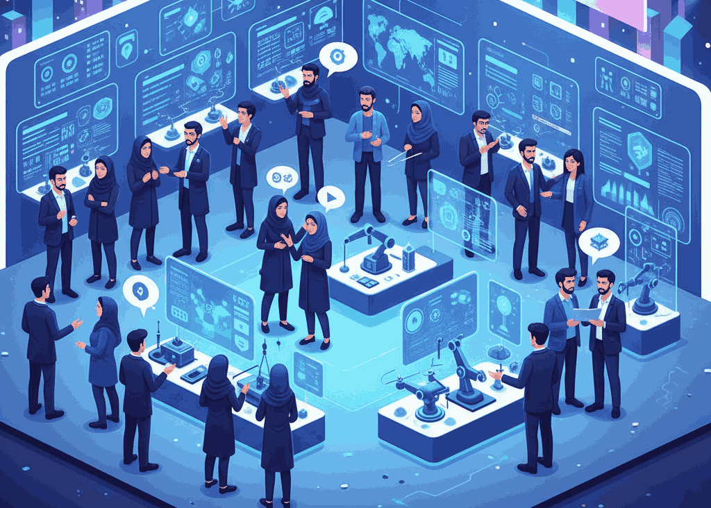 نمایشگاه توان پژوهشی کرمانشاه برگزار شد