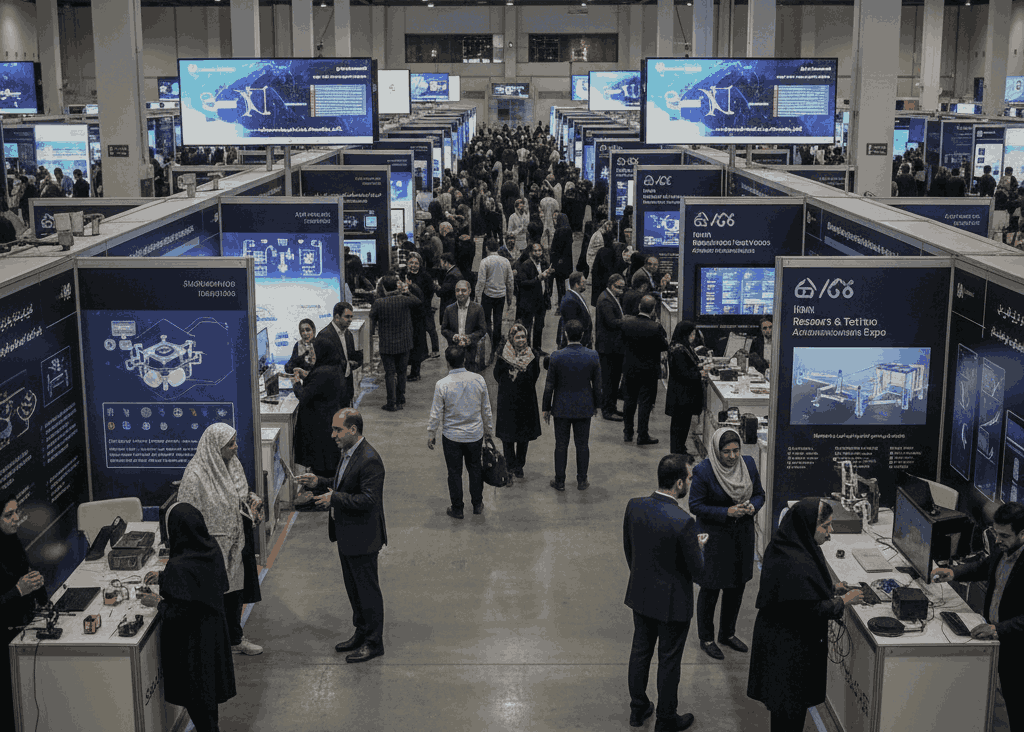 نمایشگاه توان پژوهشی کرمانشاه برگزار شد