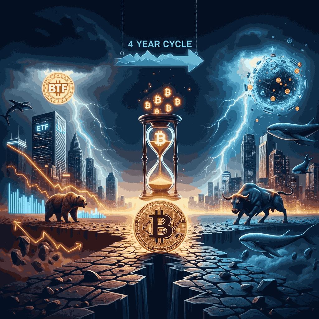 چرخه ۴ ساله بیت‌کوین شکسته شده
