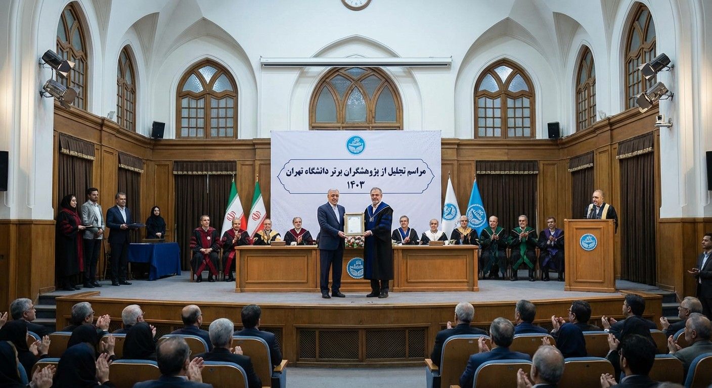 آیین تجلیل از پژوهشگران و فناوران برتر دانشگاه شهید باهنر کرمان