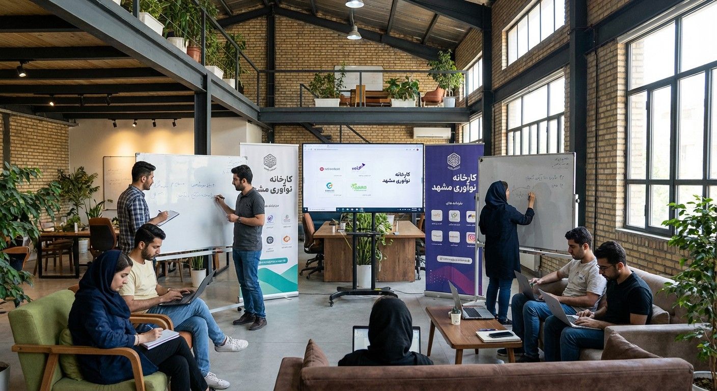 کارگاه طراحی برند استارتاپ‌ها به میزبانی تریگ‌آپ در مشهد برگزار شد