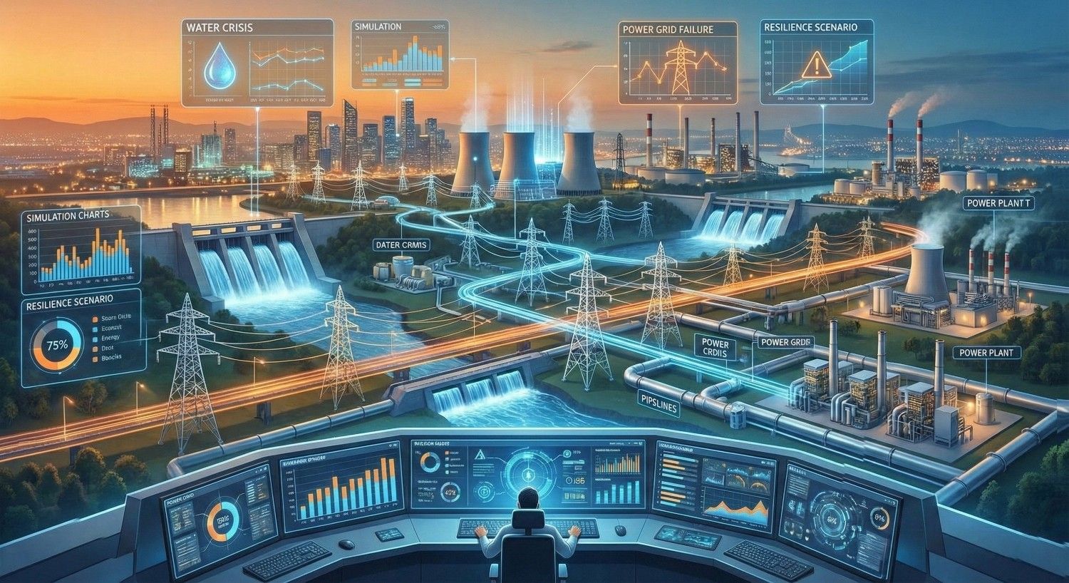 فراخوان معاونت علمی برای شبیه‌سازی ناترازی انرژی و آب در بحران‌ها