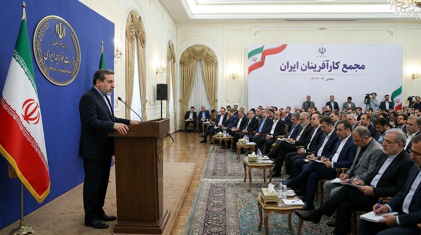 دیپلماسی اقتصادی در عمل؛ تأکید عراقچی بر نقش کارآفرینان در تقویت توان ملی