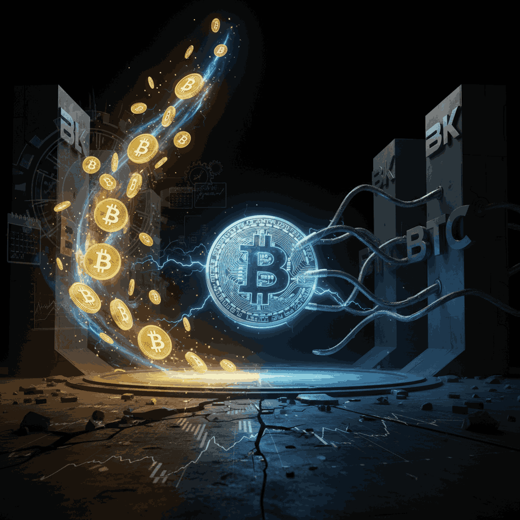 بیت‌کوین سال ۲۰۲۵ را با کاهش قیمت به پایان رساند