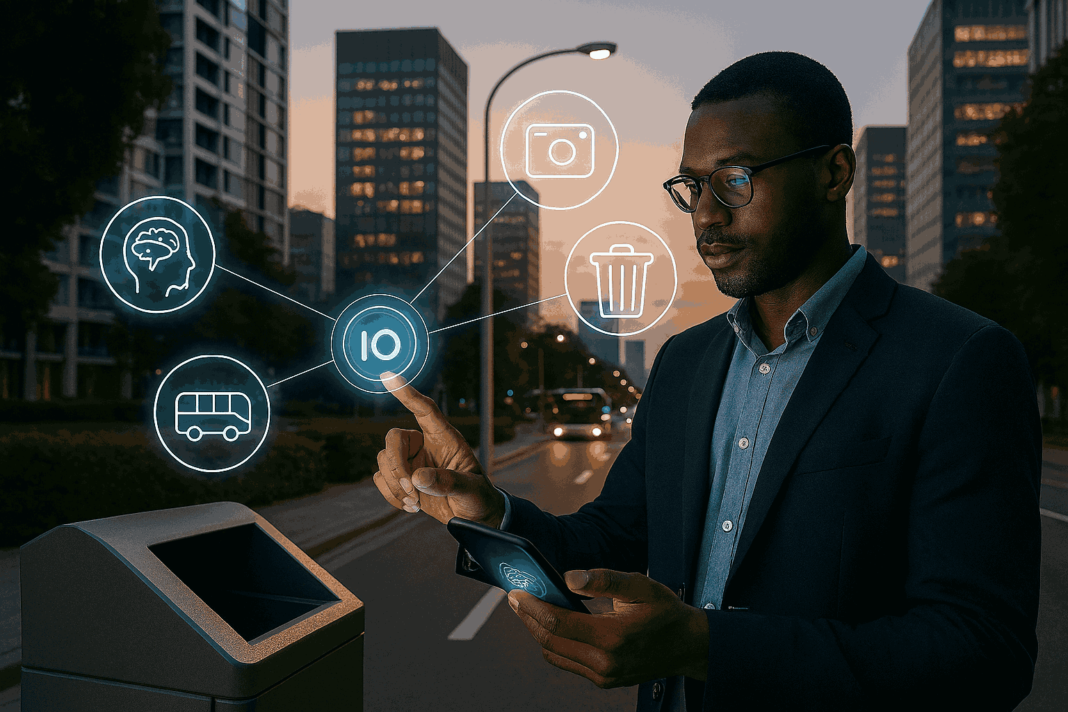 تحول خدمات شهری با هوش مصنوعی و اینترنت اشیا
